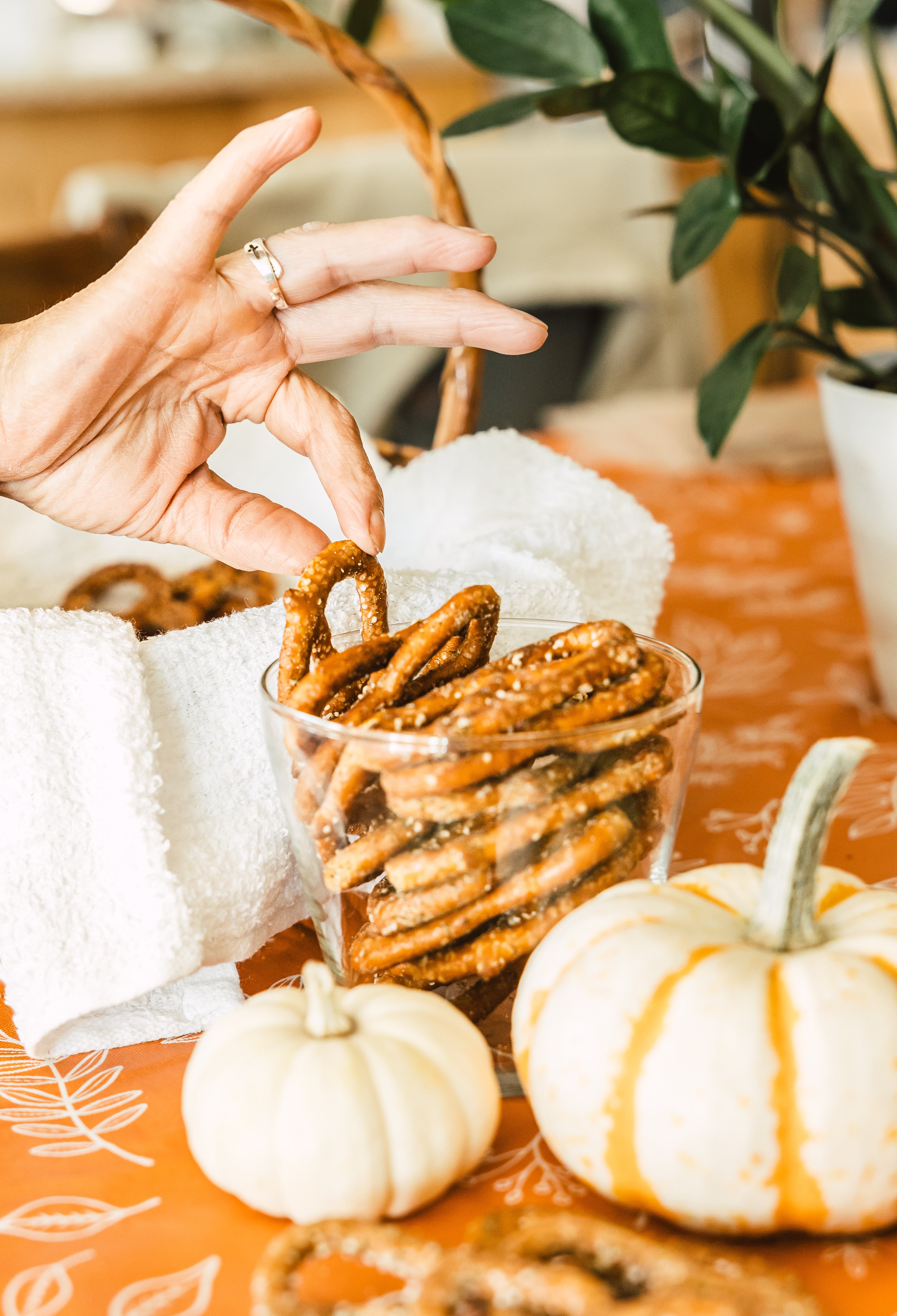 Garlic & Herb Pretzels